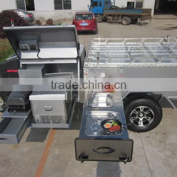 2017 Off Road Hard Floor Camper Trailer Travel Trailer Camping Trailer Tent Trailer photo-3