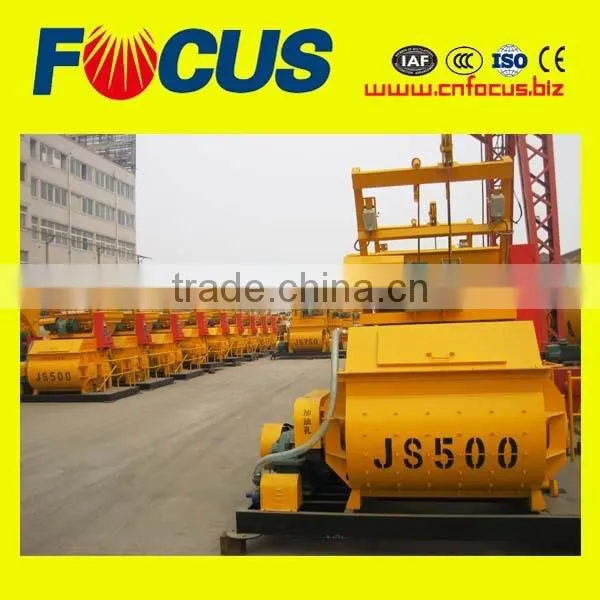 Strong Performance High Quality JS500 Self Loading Towable Concrete Mixers photo-4