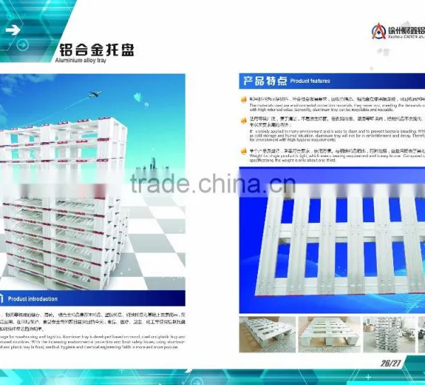 Speical for Air Transportation Use Light-weight Aluminum Pallet photo-2