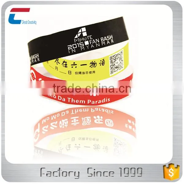 NFC Chip 13.56 MHz Passive Waterproof Disposable Rfid Nfc Bracelet Wristband for Children photo-4
