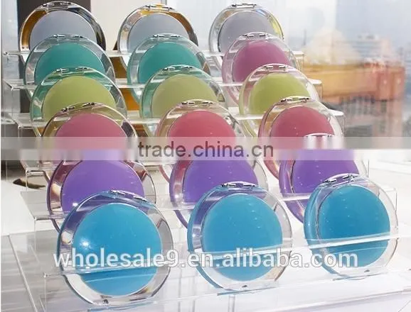 Acrylic Folding Pocket Costmetic Mirror Pink, Blue, Yellow, Green photo-5