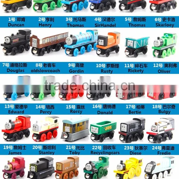 Wholesales Baby Toy Set Wooden Thomas Train photo-6
