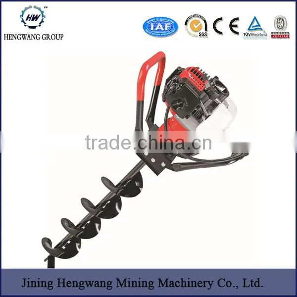 Petrol Post Hole Digger Earth Auger Drill Kit Set Borer Bits photo-1