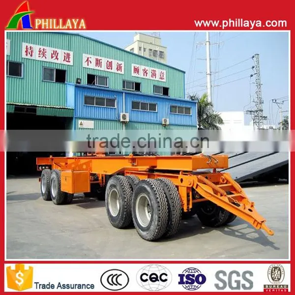 2017 New Model China Semi Trailer Type and High Tensile Steel Material 2 Axles Heavy Duty Low Bed Tow Dolly Trailer for Sale photo-4