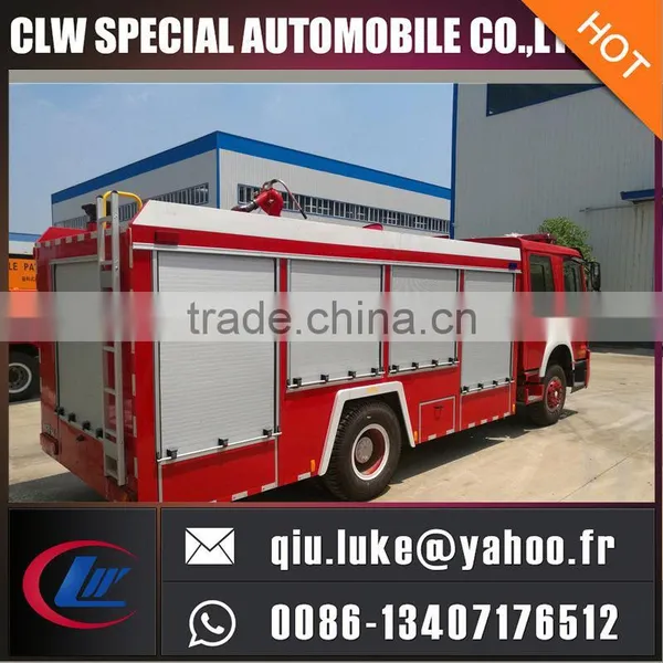 Tender Use China Brand 1000 Gallons Tank Fire Fighting Truck for Sale photo-4