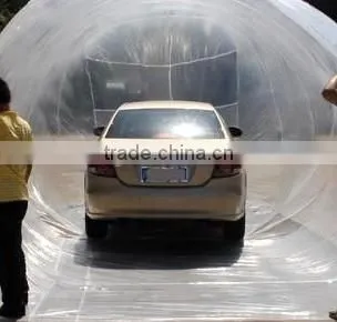 Plastic Cover Bag PE Film Garage for Car photo-2