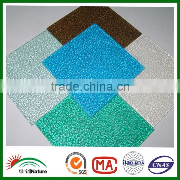 6mm Polycarbonate Sheet Thailand Polycarbonate Sheet PC Embossed Sheet photo-2