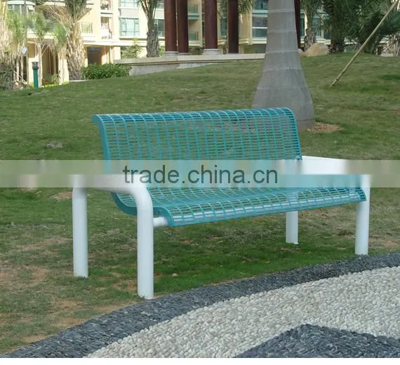 Steel Metal Modern Commercial Seating Benches photo-4