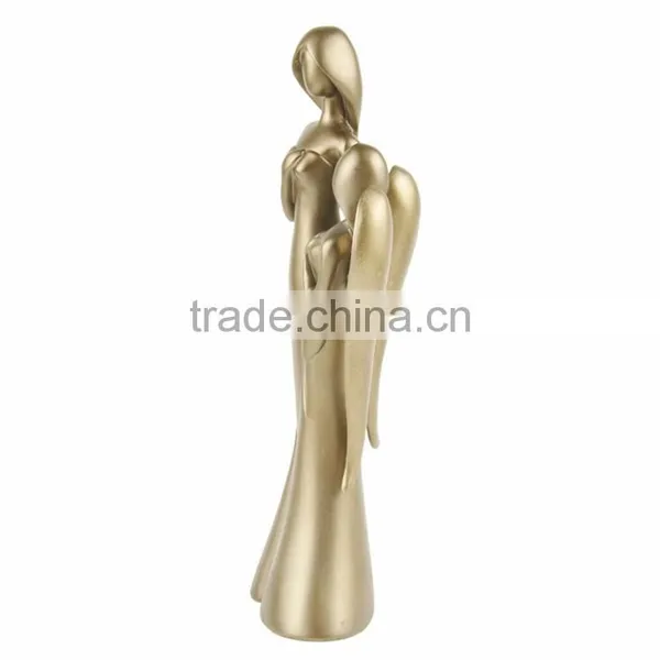 Custom Wedding Decorations Polyresin Angel Statue photo-3