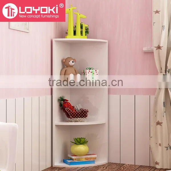2016 MDF Wood Corner Rack Wooden Corner Shelf Higher Quality Storage Organizer photo-3