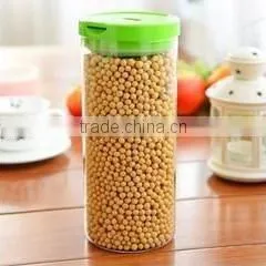 Transparent Glass Sealed Cans With Plastic Easy Buckle Cover photo-2