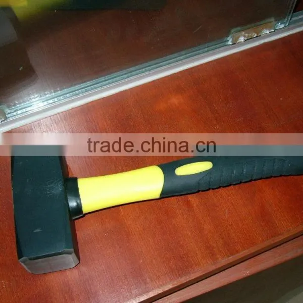 German Type Mason's Hammer 1000g With Fiberglass Handle photo-6