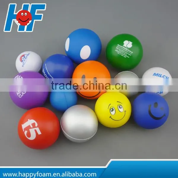 Factory Outlet PU Foam Emoji Smiley Cute Anti Stress Ball photo-2