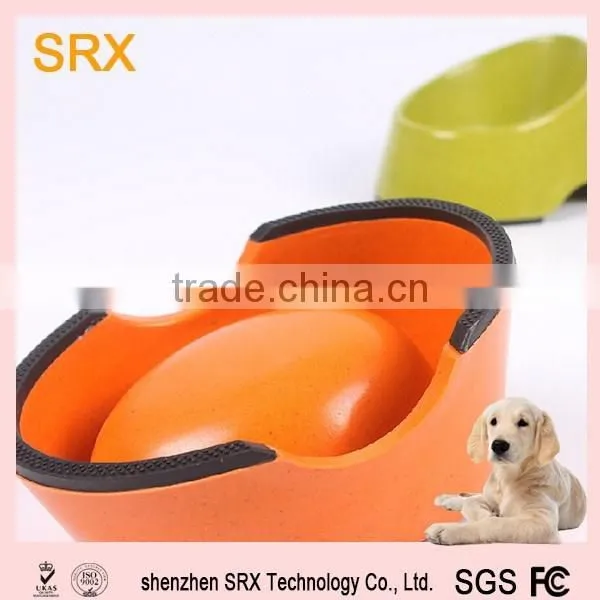 Large Plastic Dog Dish / Plastic Non Slip Dog Dish Bowl/ Plastic Melamine Pet Food Bowl photo-3
