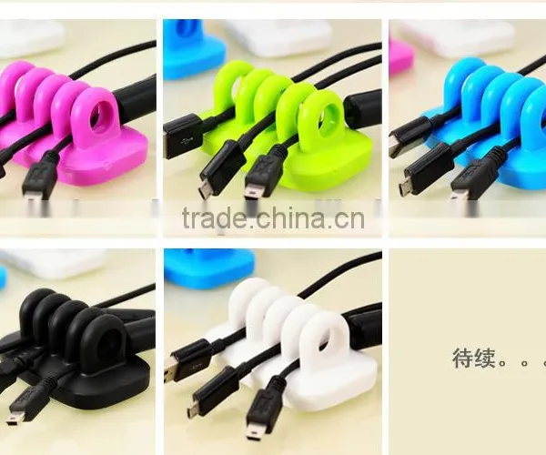 Usb Cable Orgnizer Fabric Cable Wrap photo-4
