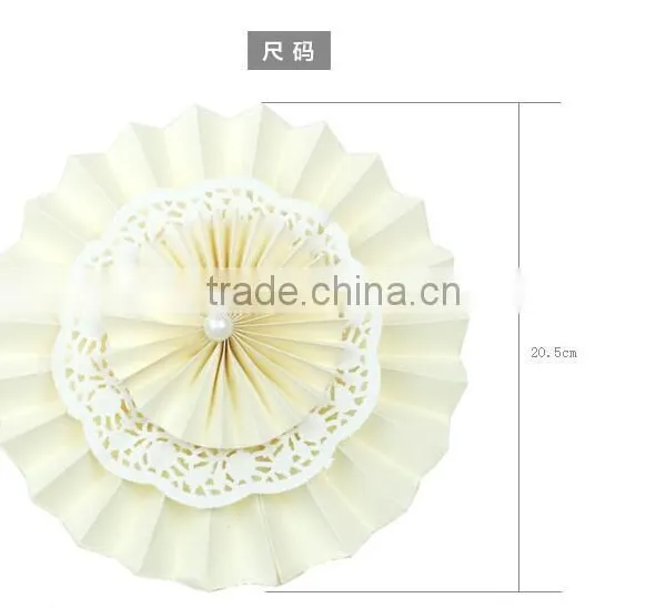 Colorful Wedding Party Decorations Paper Honeycomb Fan Wholesale photo-6