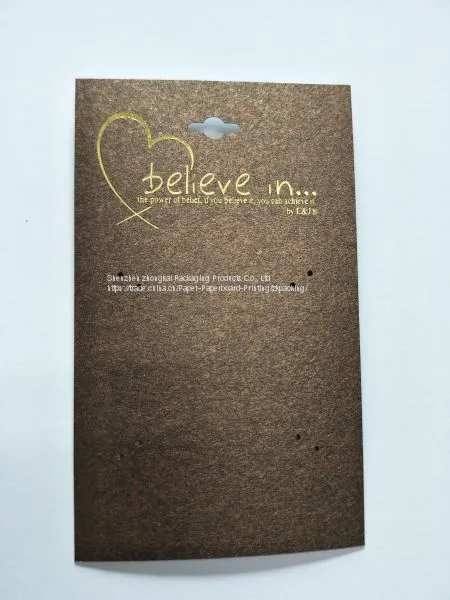 Shenzhen Jewelry Packing Card Factory photo-2