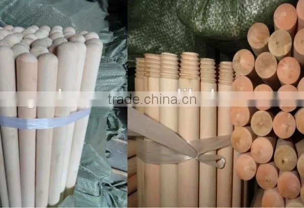 Factory Natural Broom Handle Wood photo-6