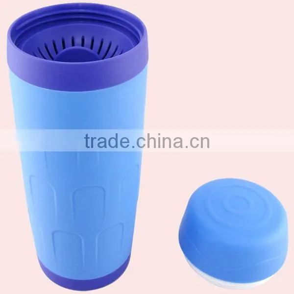 420ML Double Wall Plastic Drinking Cup photo-2
