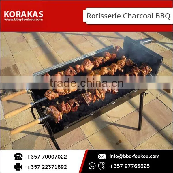 Rotisserie BBQ Grill Table for Outdoor Use at Bulk Price