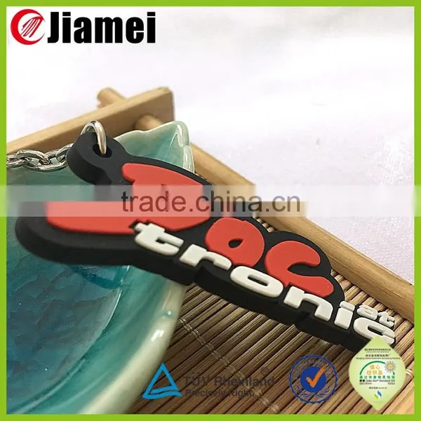 Custom Rubber Company Gift One Side Pvc Keychain Custom photo-2