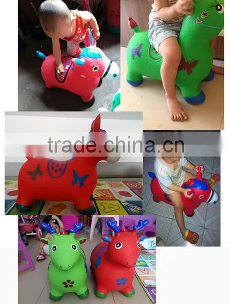 PVC Inflatable Jumping Animal/pony Horse photo-6
