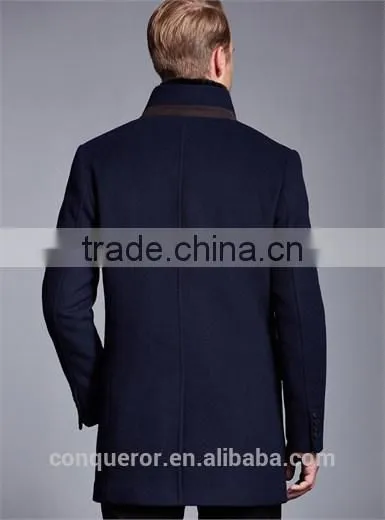 Wool High Quality Winter Warm Men Coat Made to Measure Overcoat. BCL021 photo-2