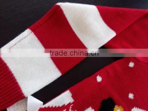 Christmas Sweater Wholesaler Kids Novelty Knitted Xmas Jumpers Sweater Top(KS0429) photo-5