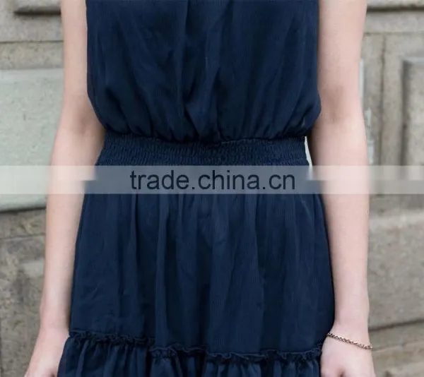 Ladies's Lovely Dress for Summer Fashion Spaghetti Strap Dress Slim Fit Sleeveless Dress 2016 photo-5