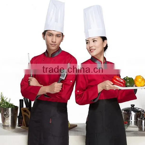 Custom Trendy Restaurant Mens Work Uniforms for Work /bakery Uniforms photo-2