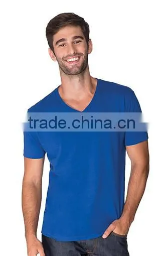 Next Level Apparel Men's Premium Fitted V-Neck Tee - Made From 100% Combed Cotton Jersey and Comes With Your Logo. photo-3