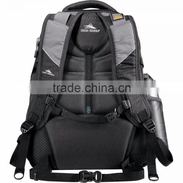 High Sierra Access 17" Computer Backpack - Built-in Padded Laptop Sleeve With Zippered Pocket on Back and Comes With Your Logo photo-4