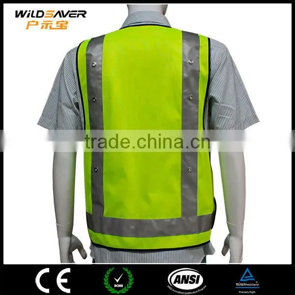 Hi Vis Soft Works Clothing Sercurity Jacket /Police Reflective Vest photo-6