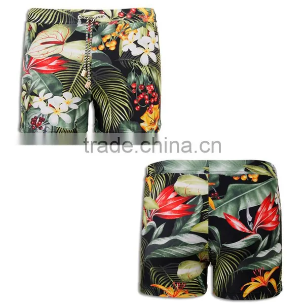 Wholesale Colorful 100%polyester Mens Beach Shorts Mens Board Shorts 2017 Swimwear Beachwear photo-5