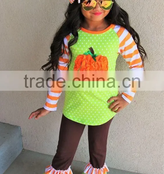 Halloween Holiday Pumpkin Wholesale Children Clothes photo-6