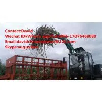 Hongyuan 4WD Cane Grab Loader Working in Indonesia