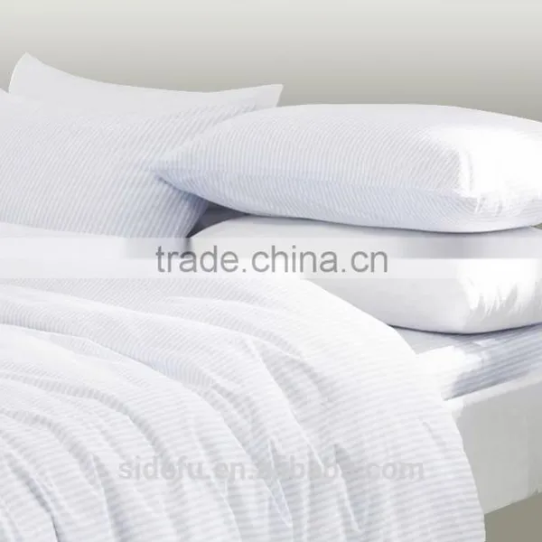 Luxury Star Hotel Satin Stripe Duvet Cover Supplier photo-2