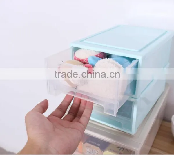 Plastic removeable toy storage drawer tip-out bin