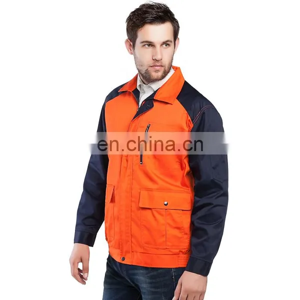 Customized Spring/Autumn Cotton Lapel Work Clothing Labor Uniform With Full Sleeve for Man photo-4