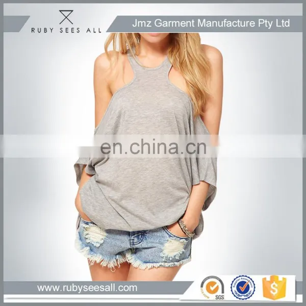 Custom 100% Cotton Soft Tank Top Women Sexy Style