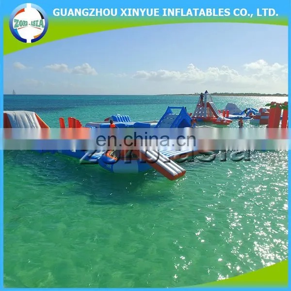 Durable 0.6mm PVC Tarpaulin Inflatable Water Park, Inflatable Aqua Park, Water Splash Park photo-2