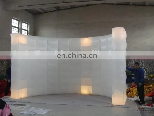 New Design Customized Popular Led Light Inflatable Booth for Sale photo-5
