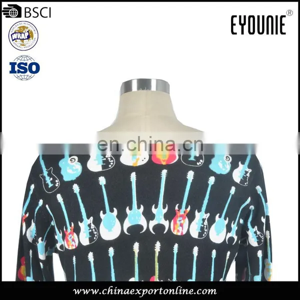 Cartoon Print Tight-fitting Sweater photo-6