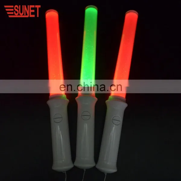2018 SUNJET Hot Selling Party Supplies Controlled 15 Color Led Flashing Hand-held Stick photo-5
