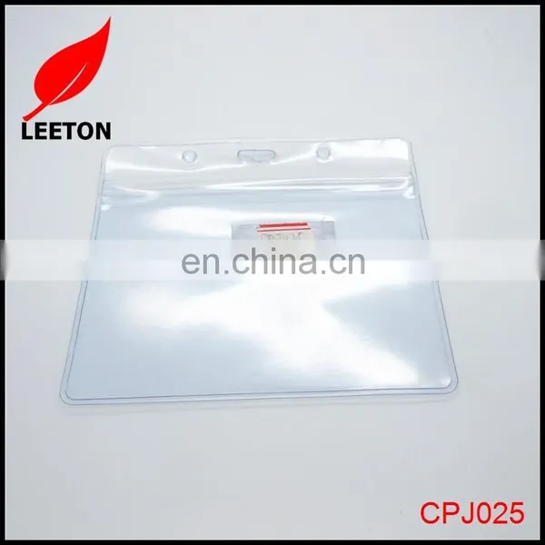 Factory Supply Good Quality Clear PVC Name Badge Holder photo-6