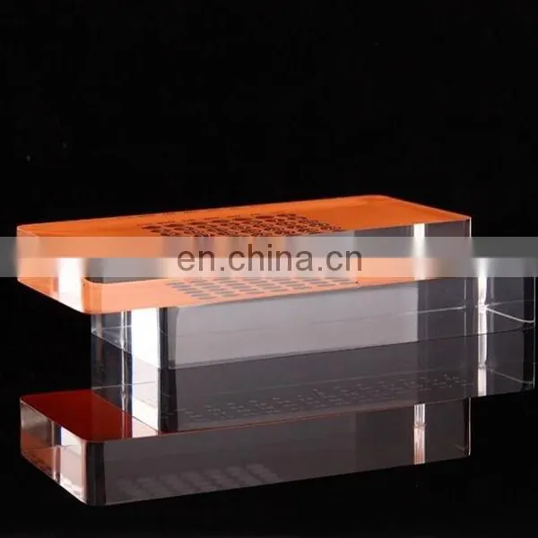 PMMA Perpetual Calendar Block Acrylic Tabletop Perpetual Calendar Block photo-3