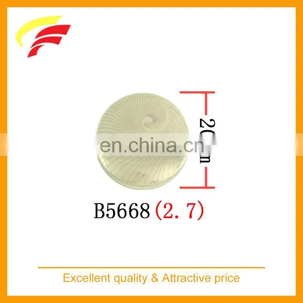 Zinc Alloy Laser Sewing Button Metal Button Form Coats