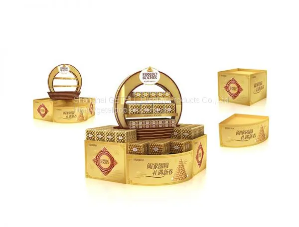 Special Structure Display Rack and High Quality Island Display for Chocolate