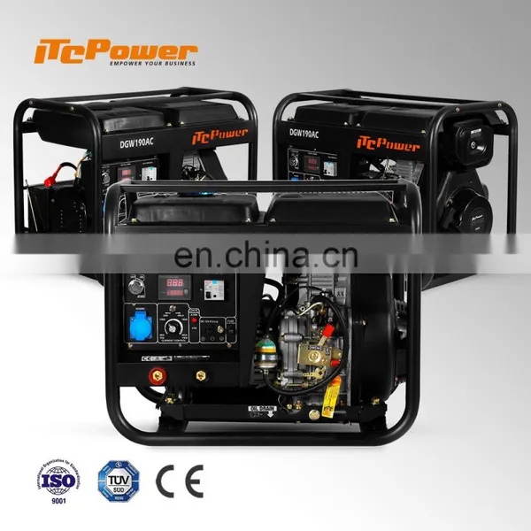 China Manufacturer 2kW Welder Diesel Welding Generator photo-7