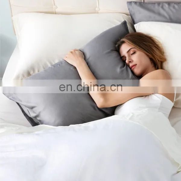 Natural Hypoallergenic Breathability Cozy Summer Bamboo Fiber Durable Pillowcases photo-2